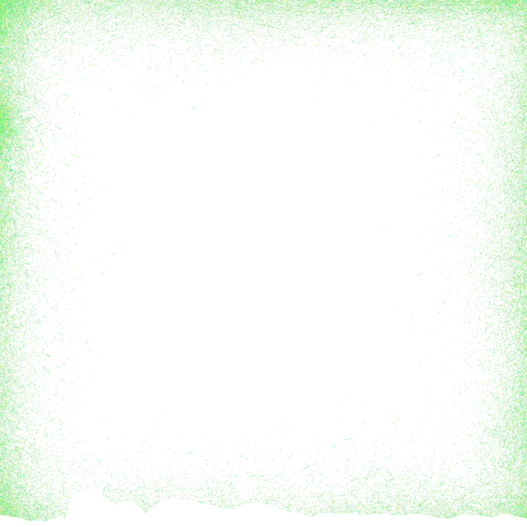 green sparkle glitter frame